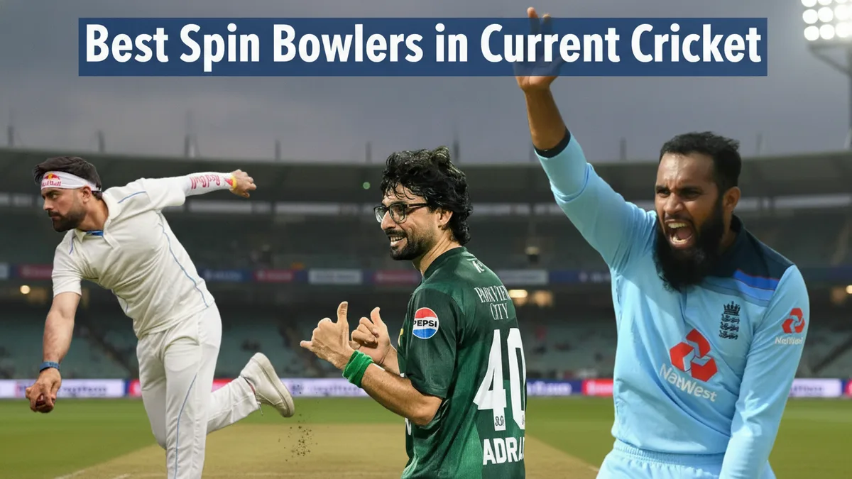 Best Spin Bowlers in Current Cricket: Top Active Spinners
