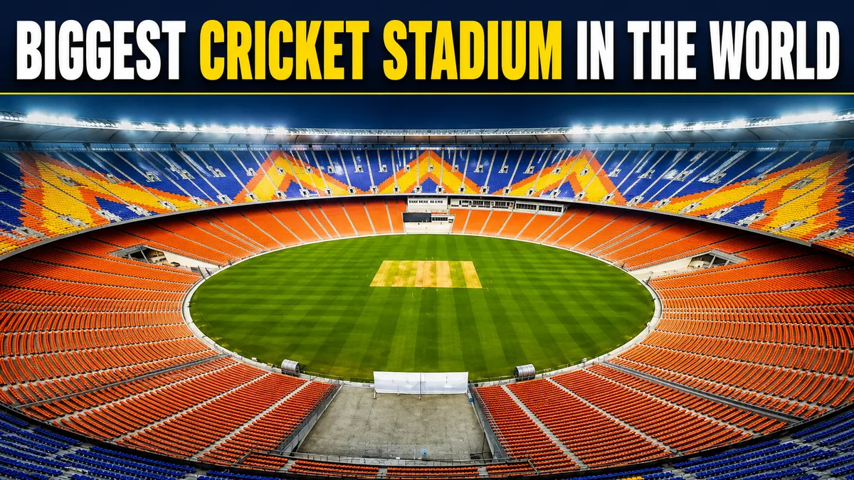 Biggest Cricket Stadium in the World: Narendra Modi Stadium