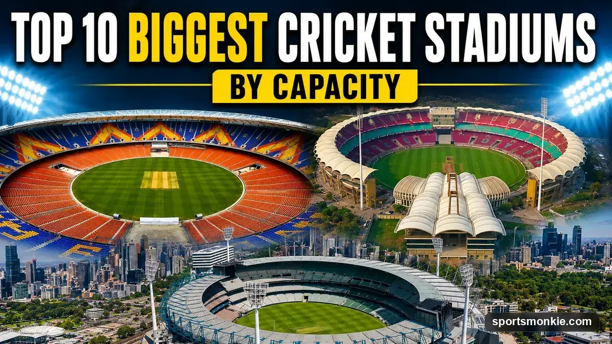 Biggest Cricket Stadiums in the World: Top 10 by Capacity