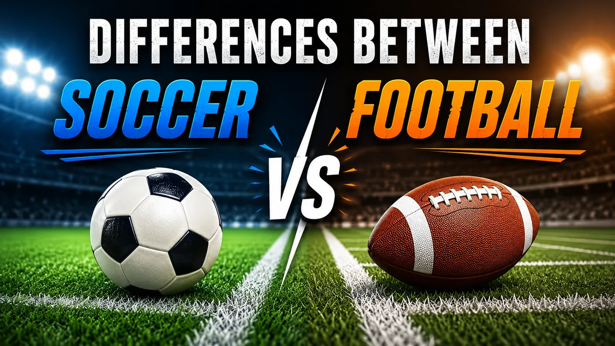Differences Between Soccer and Football: Name, Rules, and Culture