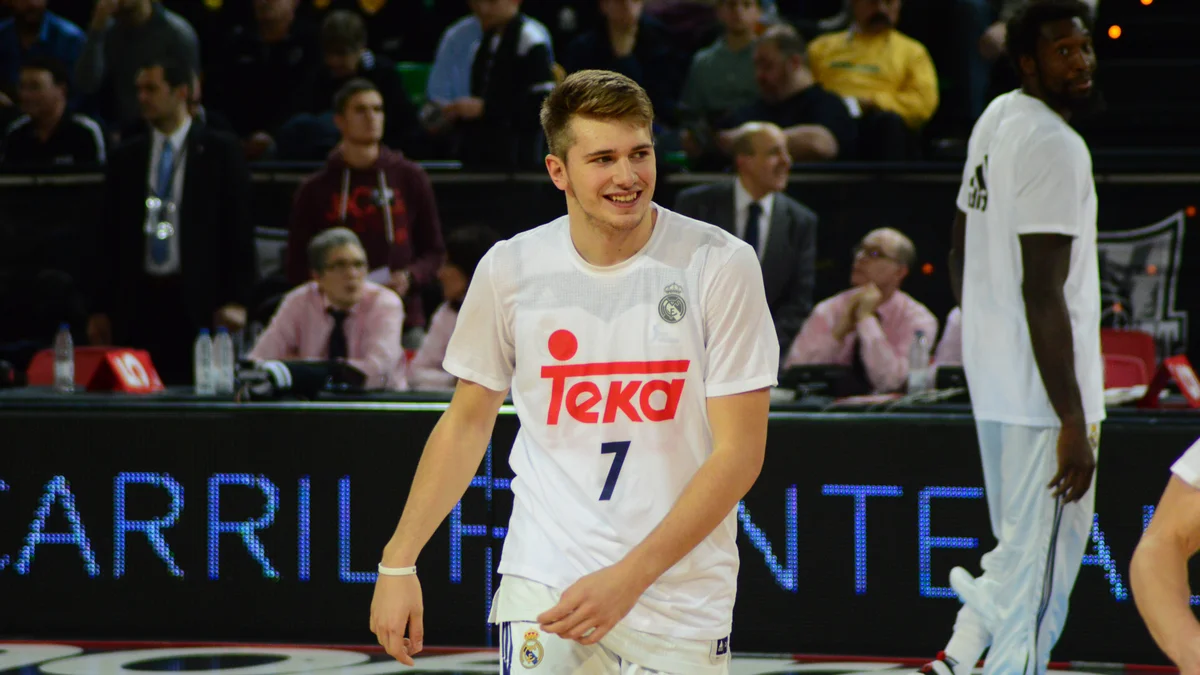 File photo from 11 December 2016: Luka Doncic playing for Real Madrid. It was not taken in Utah and does not show the game against the Jazz.