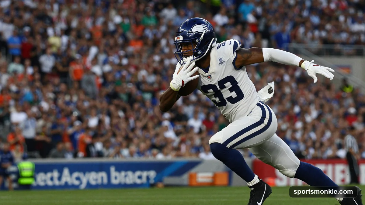 Fantasy football draft board showing positional tiers and round-by-round targets