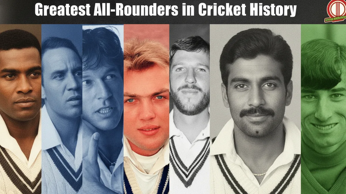 Greatest All-Rounders in Cricket History: The Complete List