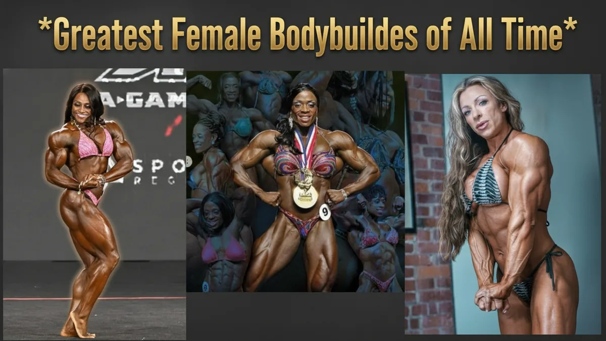 Greatest Female Bodybuilders of All Time: The Legends