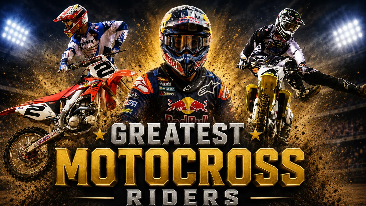 Greatest Motocross Riders of All Time: MX Legends Ranked
