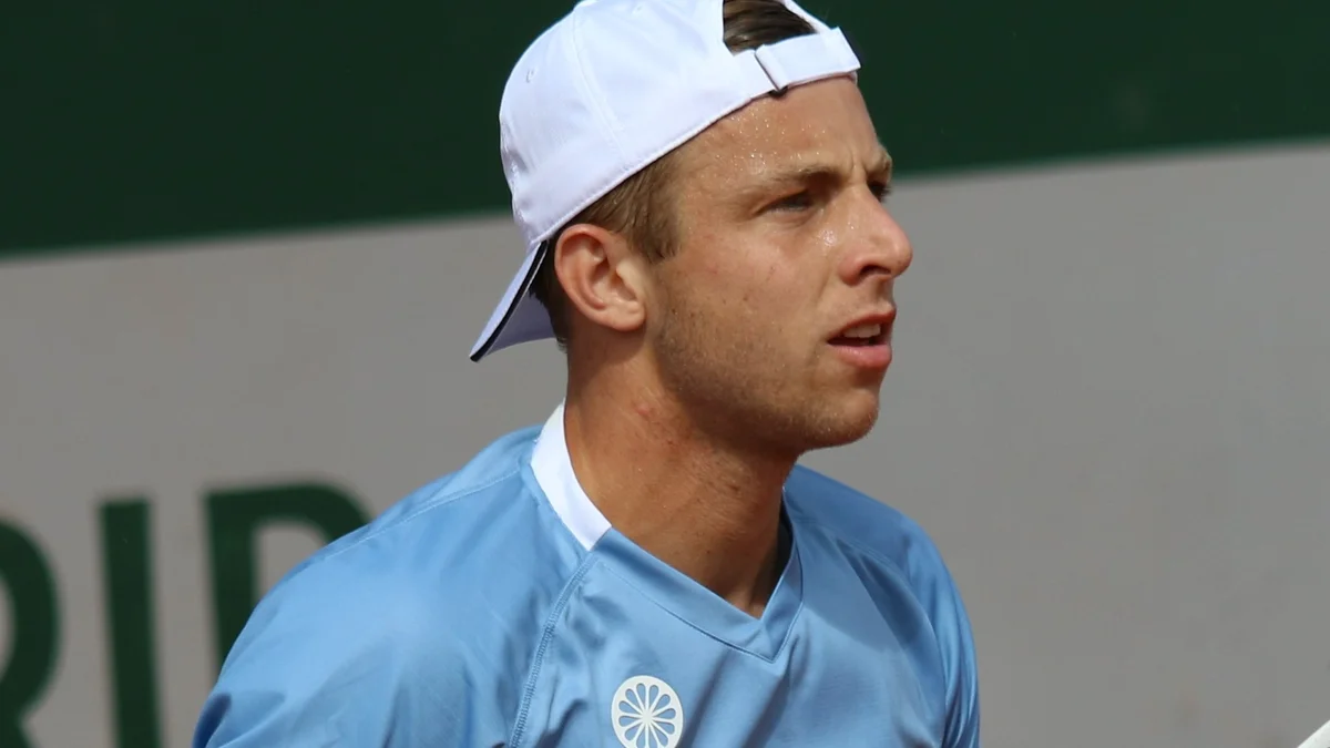 File photo from 25 May 2022: Tallon Griekspoor at the French Open in Paris. It was not taken at the European Open in Brussels. Licensed under CC BY-SA 2.0.