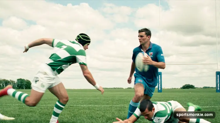 Rugby match length shown as two 40-minute halves totaling 80 minutes of play