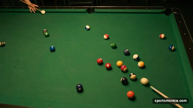 How to rack pool balls: 8-ball, 9-ball and 10-ball rack diagrams with fixed ball positions