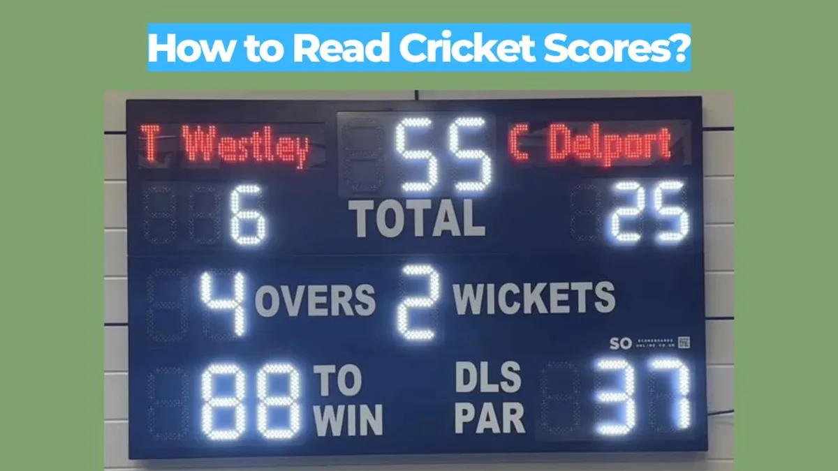 How to Read Cricket Scores: A Complete Beginner's Guide