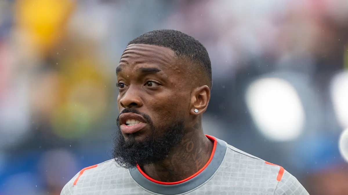 File photo from 23 June 2026: Ivan Toney in an England training top at the World Cup. It was not taken at Southwark Crown Court and does not show the hearing.