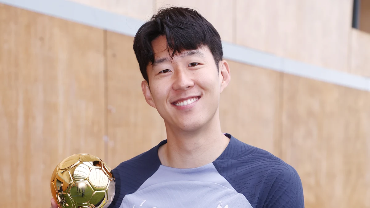 File photo from 16 May 2024: Son Heung-min pictured during the Best Footballer in Asia 2023 ceremony. It was not taken at BMO Stadium and does not show the October 2026 match.