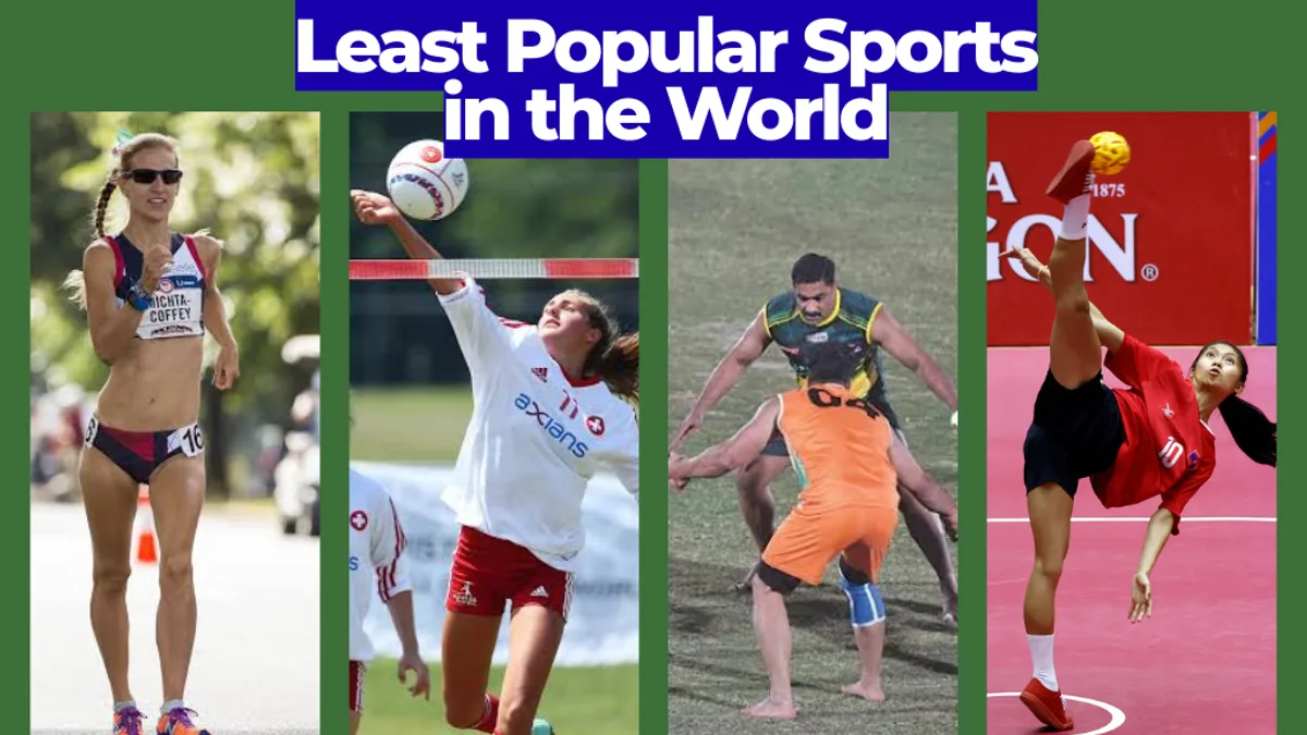 Least Popular Sports in the World: Low-Profile but Fascinating