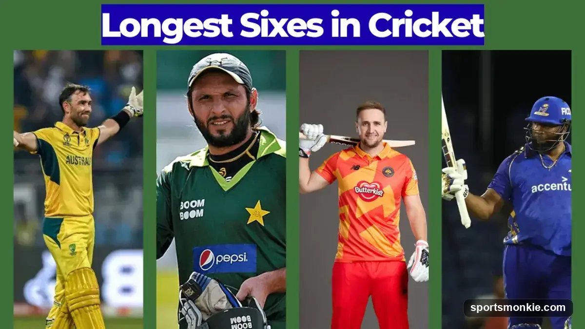 Longest Sixes in Cricket: Biggest Hits Across All Formats