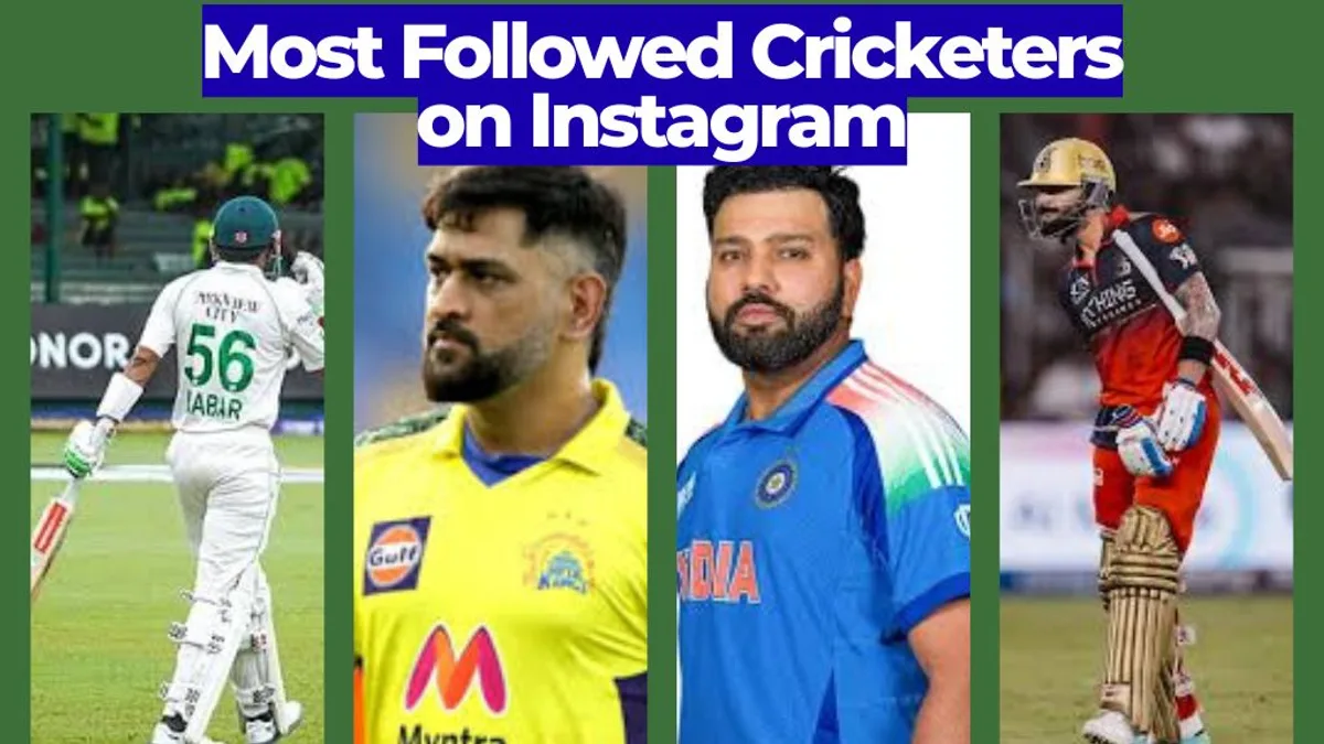 Most Followed Cricketers on Instagram in 2023