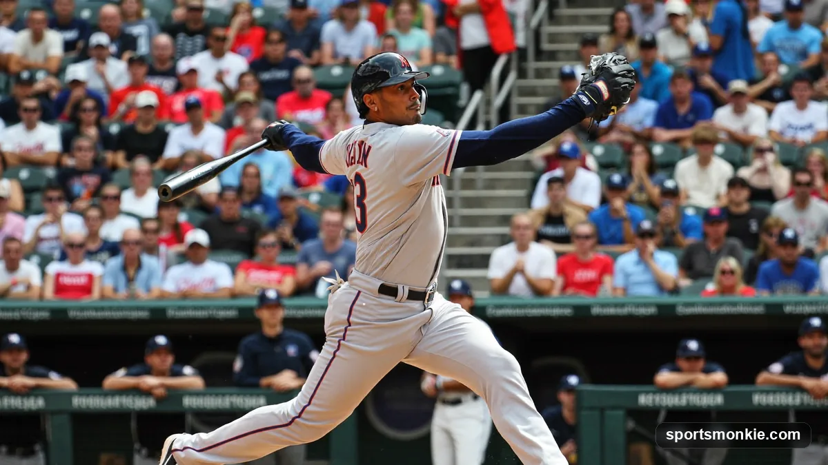 Most home runs by a team in a season, led by the 2019 Minnesota Twins