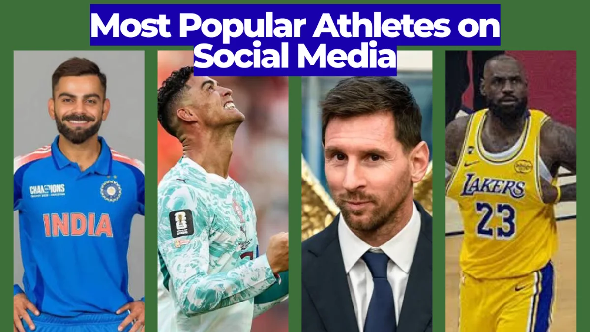 Most Popular Athletes on Social Media: The Biggest Followings