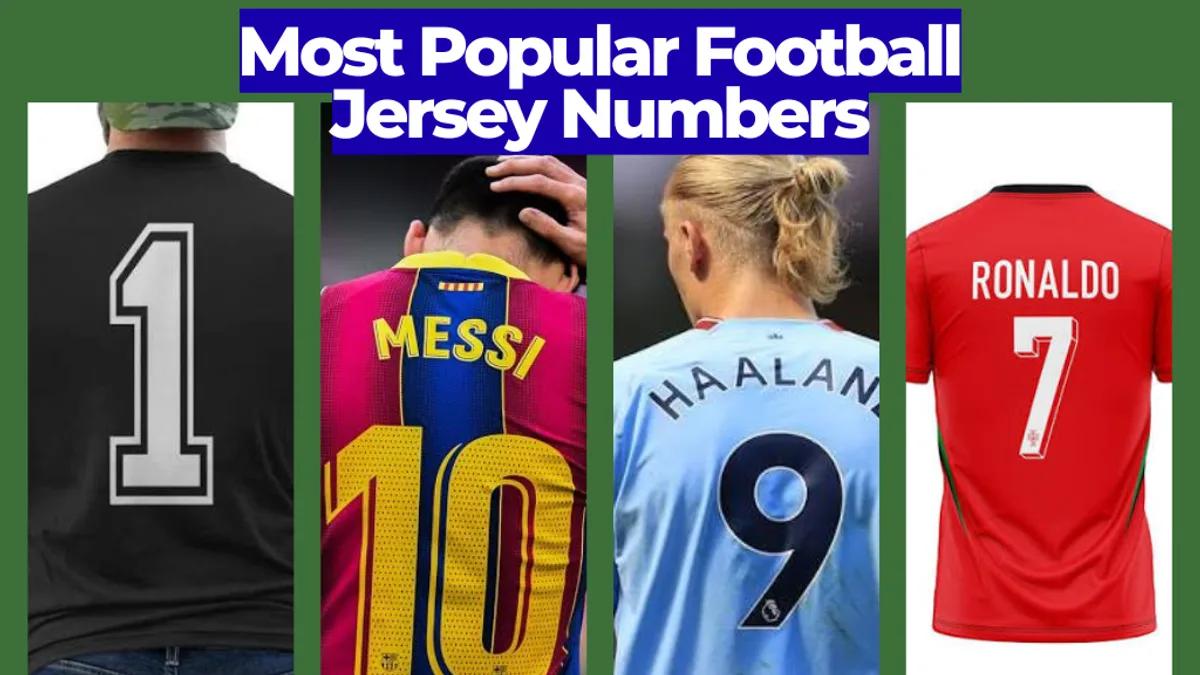 Most Popular Football Jersey Numbers: 2022 Update