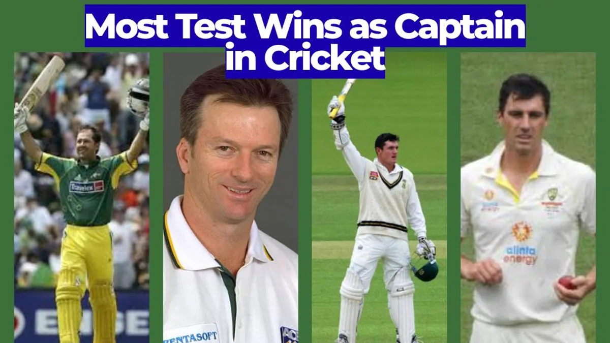 Most Test Wins as Captain in Cricket: The All-Time Leaders