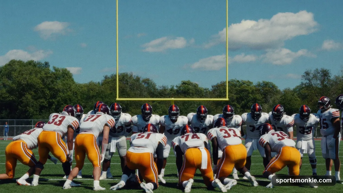 Pro set formation diagram showing QB under center with halfback and fullback split side by side, two wide receivers, and a tight end