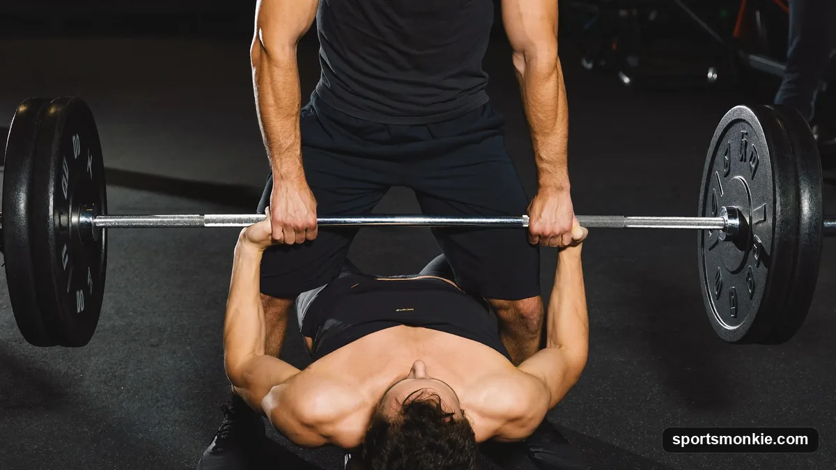 A lifter demonstrating proper deadlift form with a neutral spine and the barbell over the midfoot