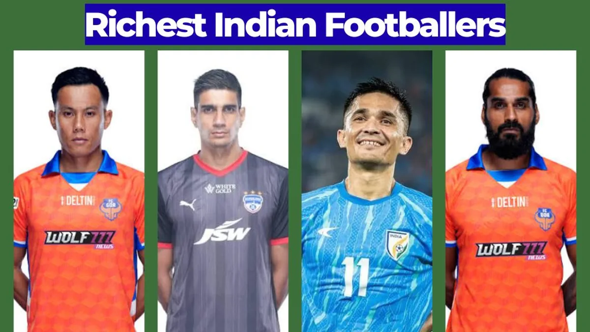 Richest Indian Footballers: Earnings, Clubs, and Careers