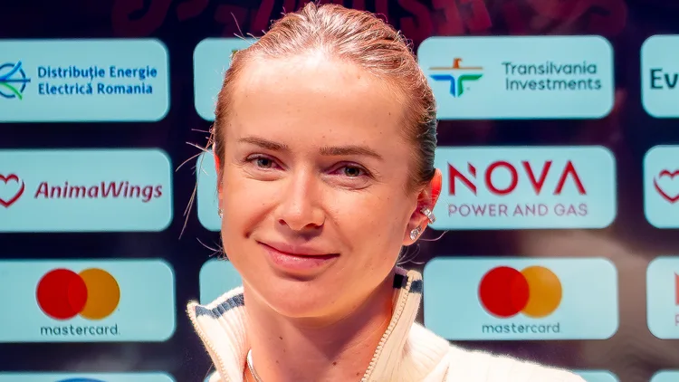 File photo from June 2026 of Elina Svitolina at Sports Festival in Cluj-Napoca, Romania. It was not taken at a tournament and does not show Gael Monfils. The 16:9 cropped derivative is offered under the same CC BY-SA 4.0 licence.