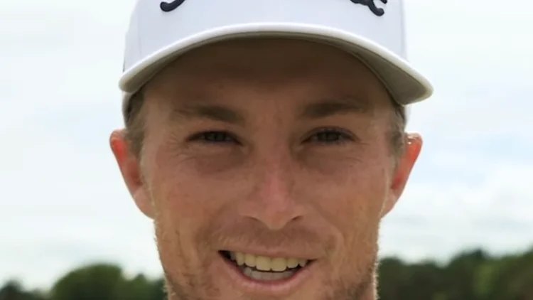 File photo from 29 December 2022: Will Zalatoris in a Titleist video still. It does not show the Austin Championship media day. The cropped 16:9 derivative is offered under the same CC BY 3.0 licence as the original.