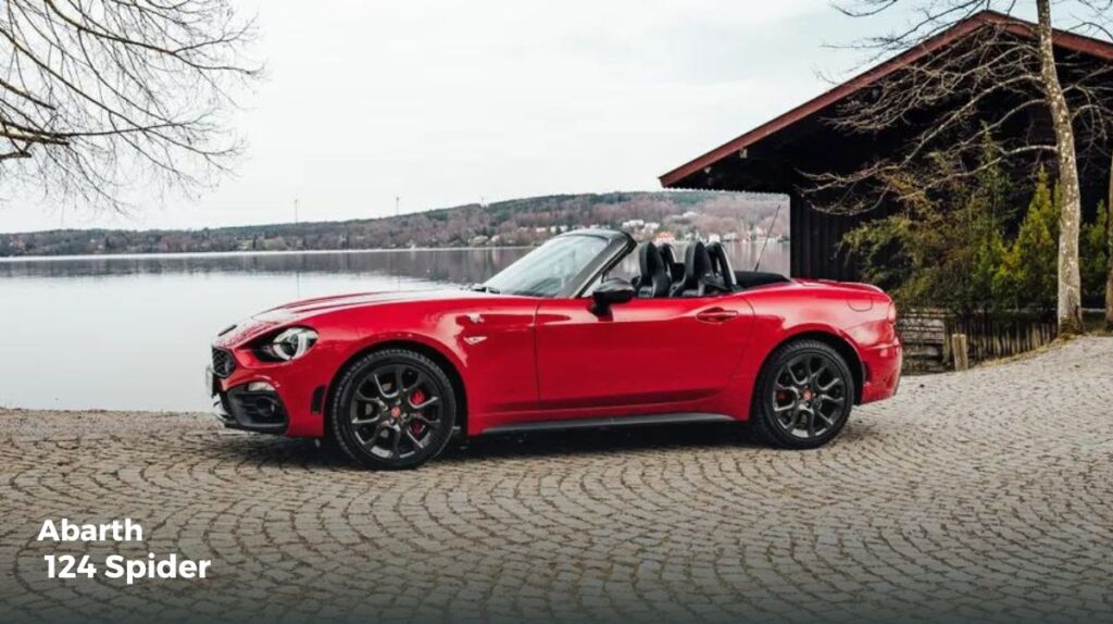 Abarth 124 Spider is most affordable sport car in the world.