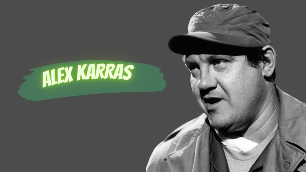 Alex Karras -NFL players become pro wrestlers