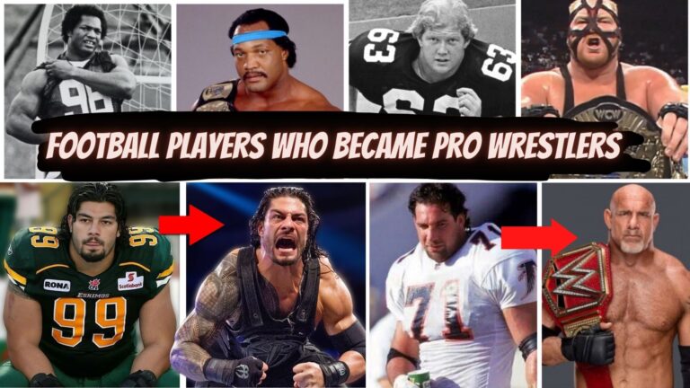 Top 10 Pro Footballers NFL Players Become Pro Wrestlers