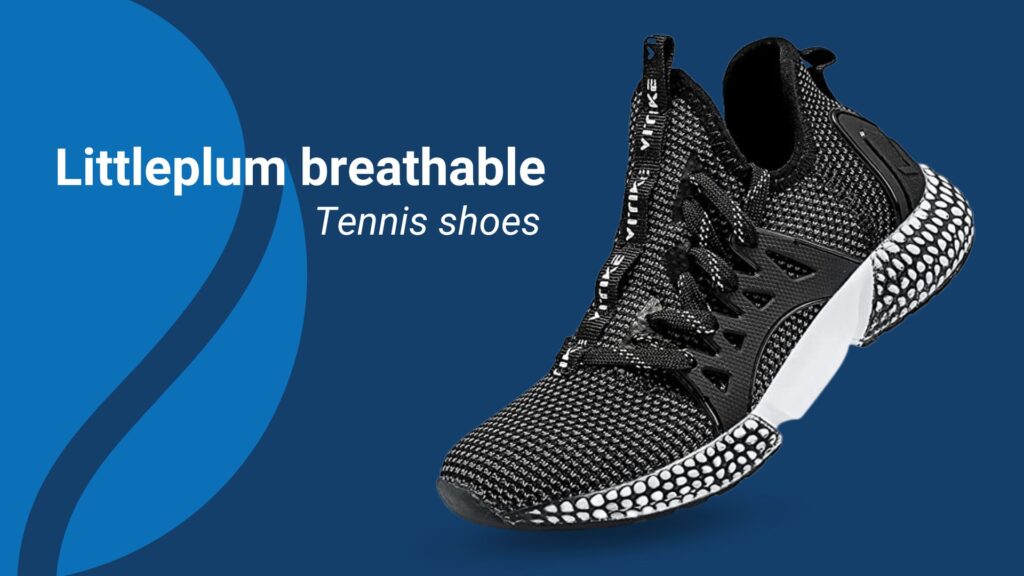  Littleplum breathable tennis shoes