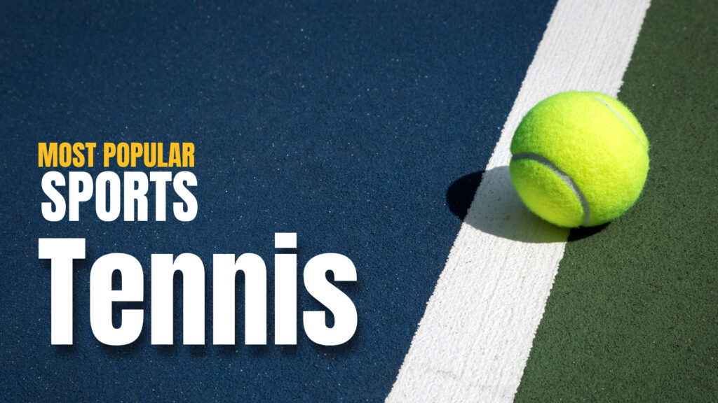 Tennis most popular sports in India 