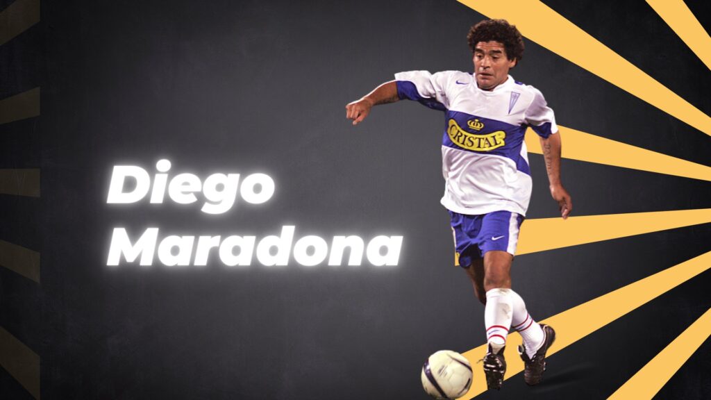 Diego Maradona the Most popular soccer players