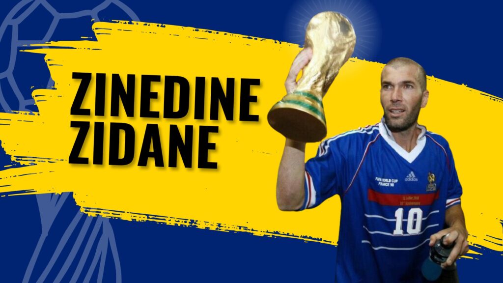  Zinedine Zidane Most  popular soccer players