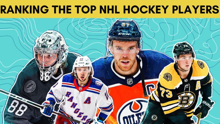 Ranking The Top NHL Hockey Players