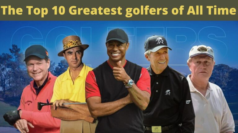 The Top 10 Greatest golfers of All Time