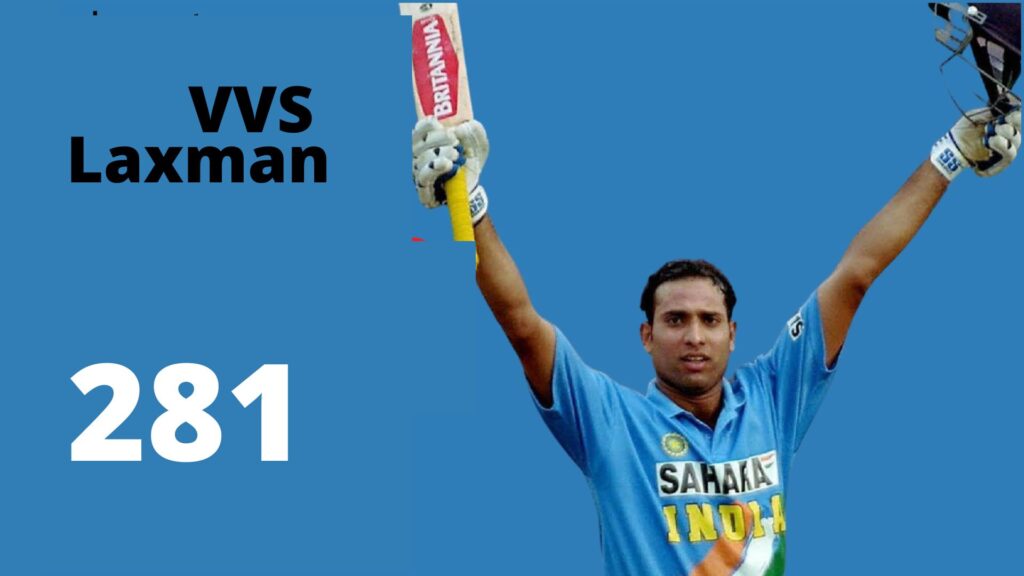 VVS Laxman Best Test Innings Ever in Cricket 