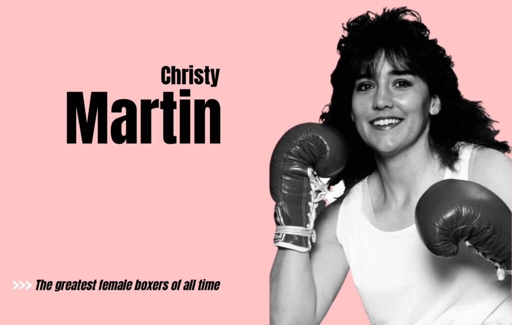 Christy Martin - 6th top female boxers