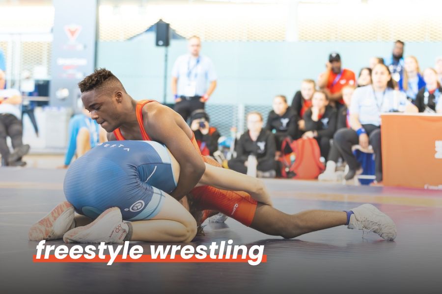 Men Freestyle Wrestling 