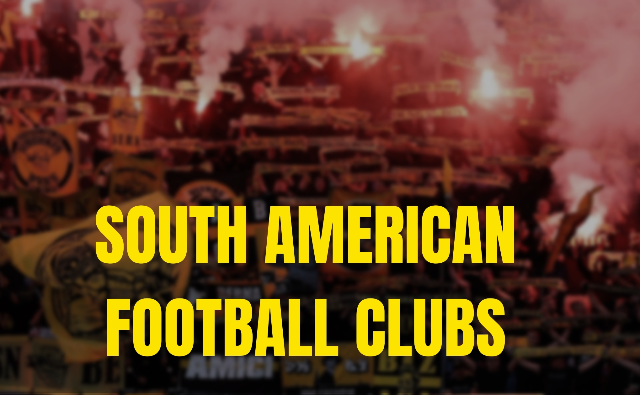 South American Football Clubs