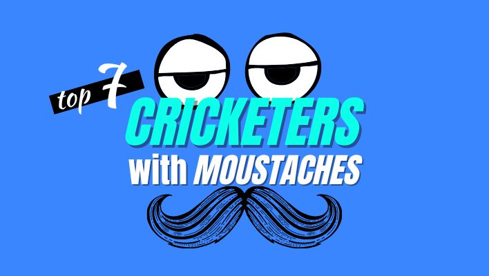 cricketers with moustaches