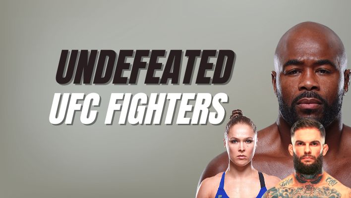 Who are the Greatest Undefeated UFC Fighters of All Time?