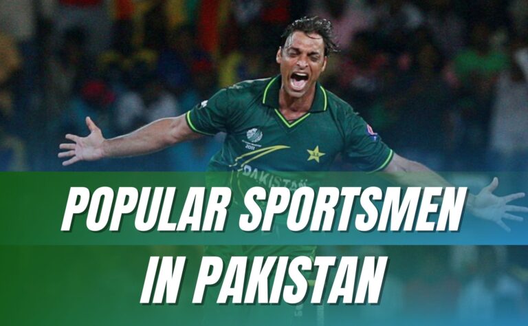 Top 7 Most Popular Sportsmen in Pakistan  