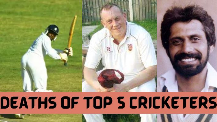 Deaths of Top 5 Cricketers