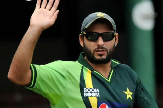 Shahid Afridi Most Handsome Cricket Players