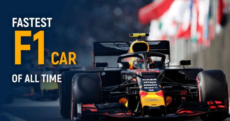 Top 10 Fastest F1 Cars Of All Time
