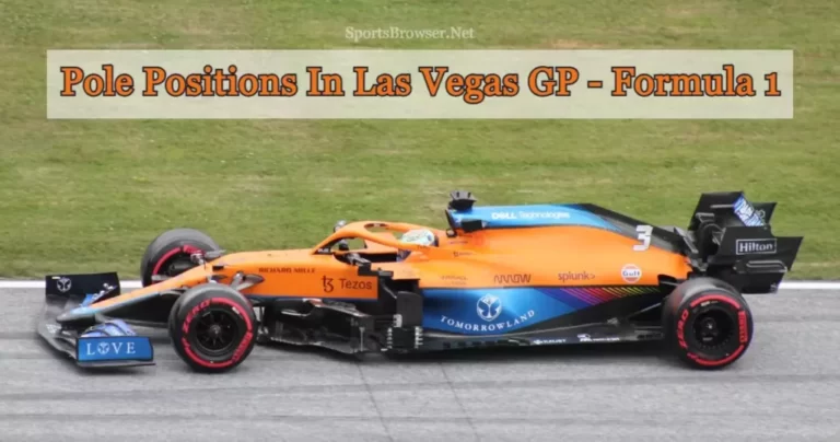Pole Positions In Las Vegas GP