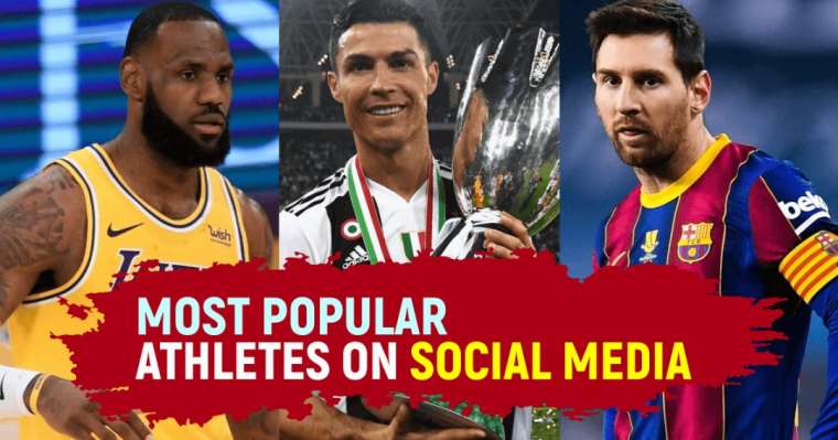 Top 10 Most Popular Athletes On Social Media 2023