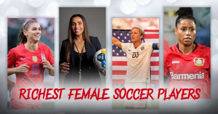 Top 10 Richest Female Soccer Players In 2024 | Football Money List
