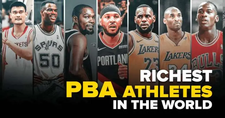 Top 10 Richest PBA Athletes In The World